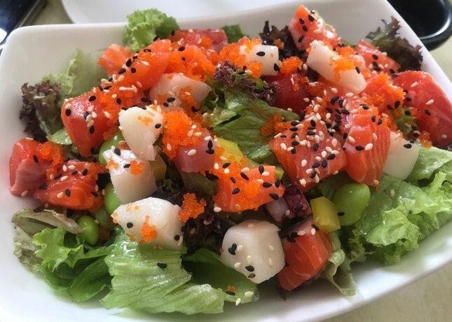 Sashimi Salad