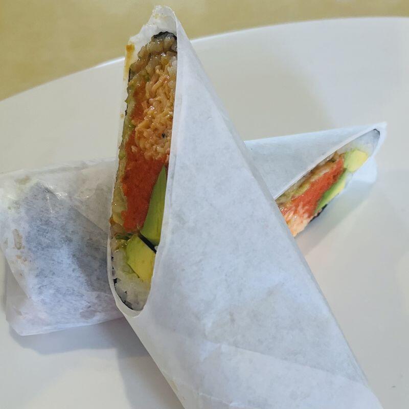 Sushi burrito 