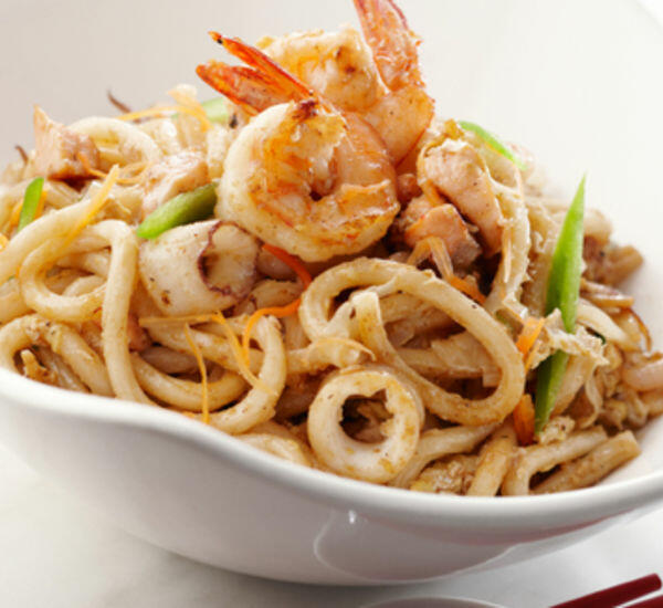 D3. Shrimp Stir-Fried Undon